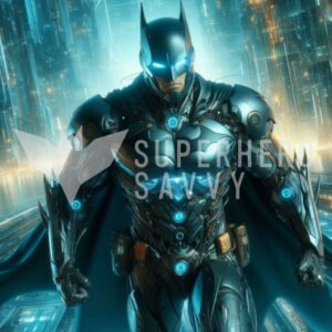 Cyber Knight Futuristic Batman