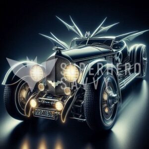 Vintage Bentley Batmobile Noir