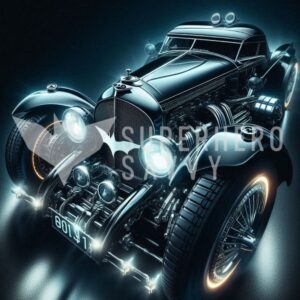 Bentley Batmobile: Head-On Fury