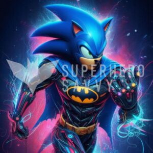 Speed of Justice Sonic Batman Fusion