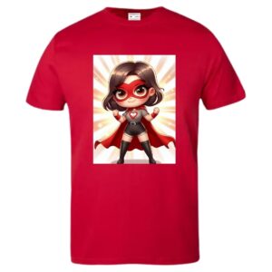 Cartoon Heart Guardian T-Shirt - Image 4