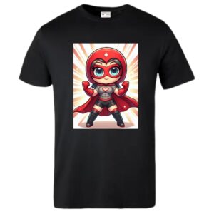 Cartoon Valkyrie Heart T-Shirt