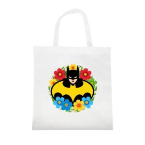 Floral Flower Girl Tote Bag