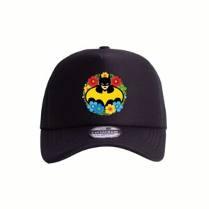 Floral Flower Girl Trucker Cap - Vintage