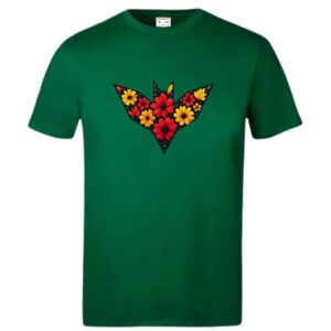 Floral Savvy Red Yellow T-Shirt - Image 7