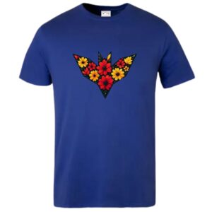 Floral Savvy Red Yellow T-Shirt - Image 6