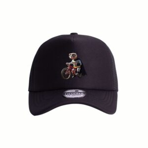 Gotham ET on Bicycle Trucker Cap