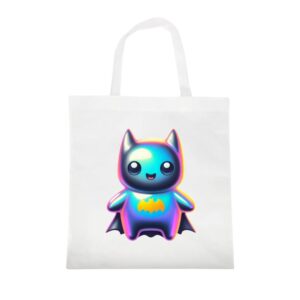 Holographic Bat Tote Bag