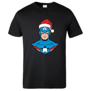Xmas Captain America Kiddies T-Shirt