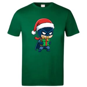 Xmas Chibi Batman Kiddies T-Shirt - Image 7