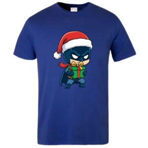 Xmas Chibi Batman Kiddies T-Shirt - Image 6