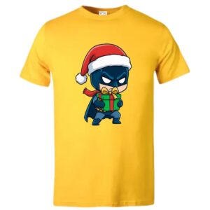 Xmas Chibi Batman Kiddies T-Shirt - Image 5