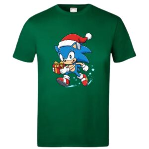 Xmas Chibi Sonic Kiddies T-Shirt - Image 7