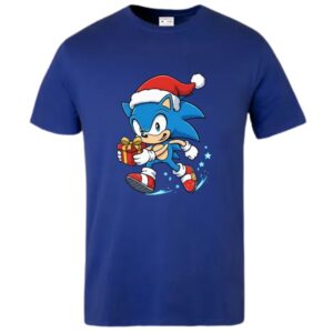 Xmas Chibi Sonic Kiddies T-Shirt - Image 6