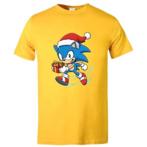 Xmas Chibi Sonic Kiddies T-Shirt - Image 5