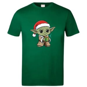 Xmas Chibi Yoda Kiddies T-Shirt - Image 7