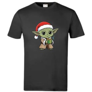 Xmas Chibi Yoda Kiddies T-Shirt - Image 3