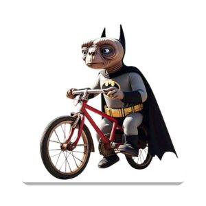 Gotham ET on Bicycle Square Coaster