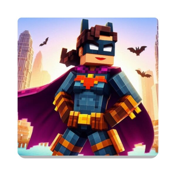Minecraft Batgirl - Coaster