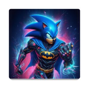 Sonic Bat Square Coaster